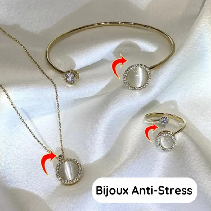 Ensembles Bijoux Anti-Stress avec Perle Tournante - Élégance et Sérénité