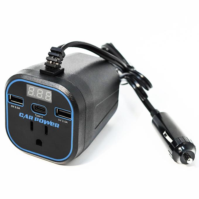 Onduleur de voiture 12V/24V à 220V, convertisseur multifonctions