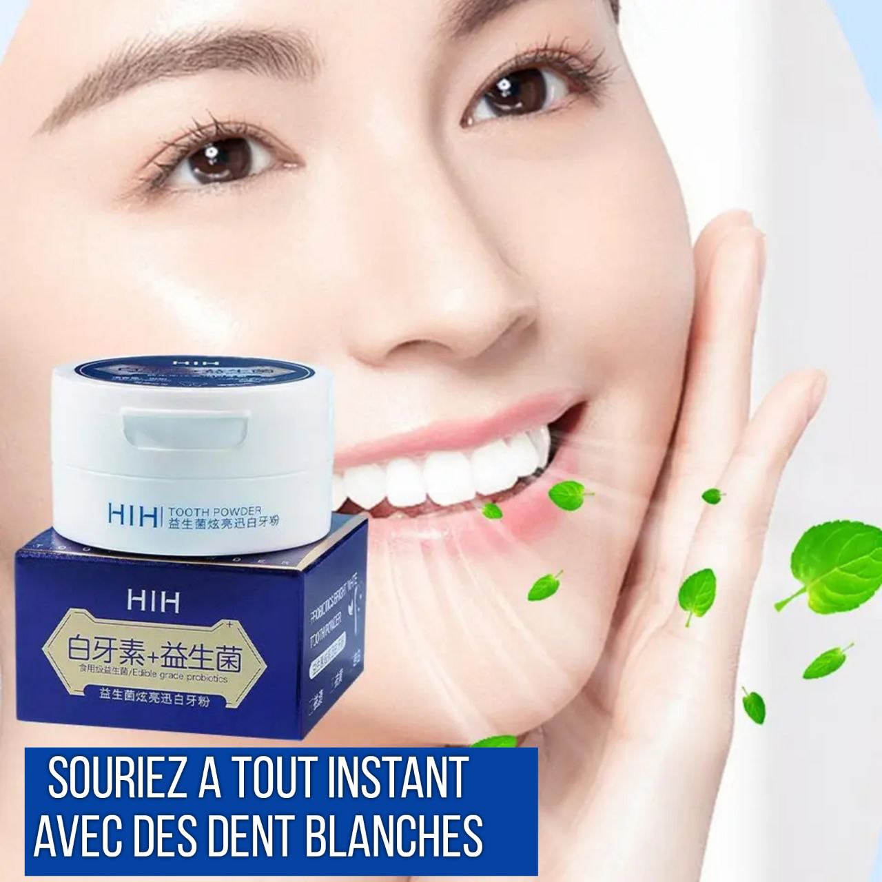 LA PROBIOTIQUE LE VRAI FINI AVEC LE TACHES AU DENTS