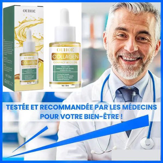 L'ascenseur de peau de massage de corps serrent l'huile