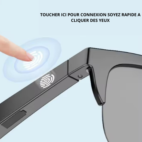 Lunettes SMART de soleil Bluetooth 2 en 1 2025