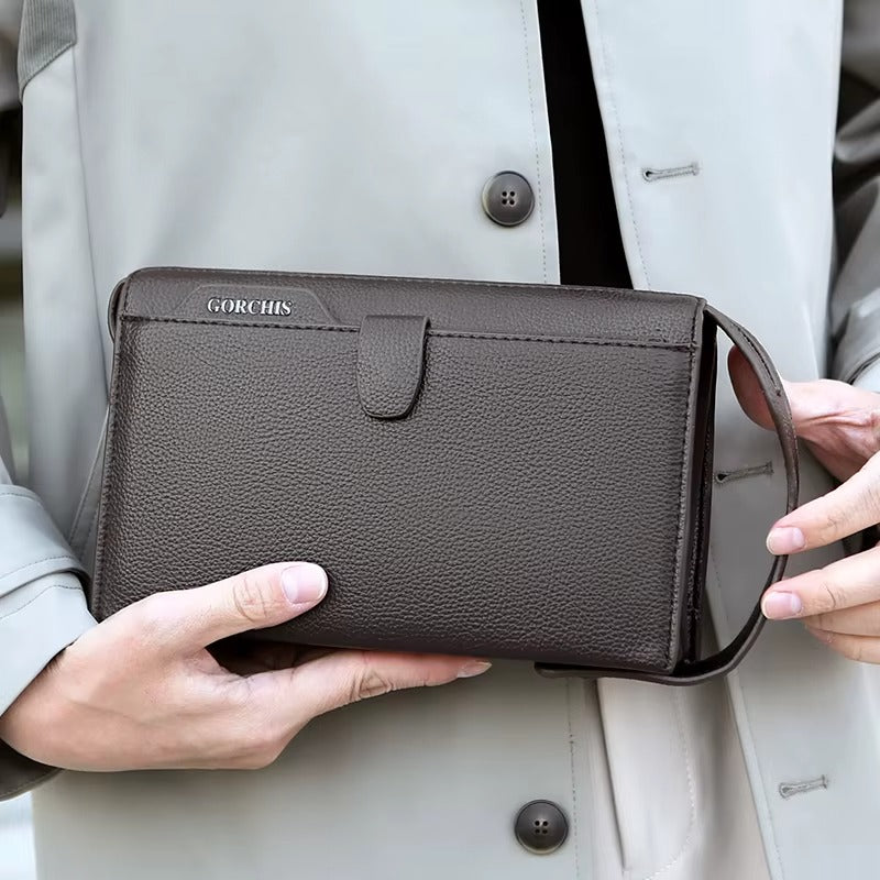 Sac à main avec porte-cartes pour hommes