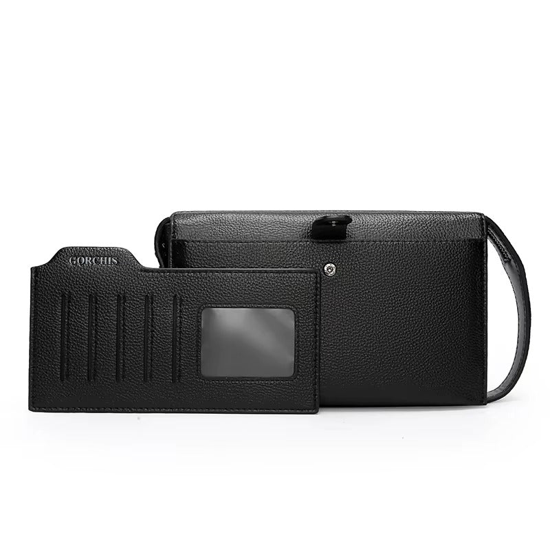 Sac à main avec porte-cartes pour hommes